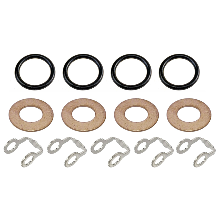 INJECTOR WASHER KIT 4 X WASHERS 4 X O'RING 5 X SPILL WASHERS FOR ZD30 DI PATROL