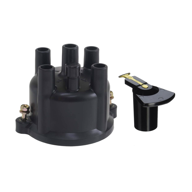 Distributor Cap & Rotor Button SET for Toyota Hilux RN105 RN110 2.4P 22R 88-8/92