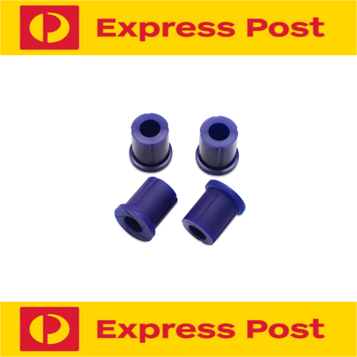 SUPERPRO FRONT SPRING SHACKLE UPPER BUSH KIT FOR FORD COURIER PE PG 2WD & 4WD