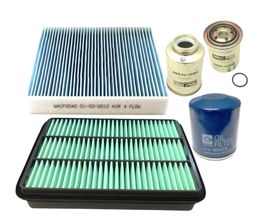 WESFIL Filter Service Kit 4x4 RSK16C Toyota Prado KDJ150 KDJ155 3.0L 1KDFTV