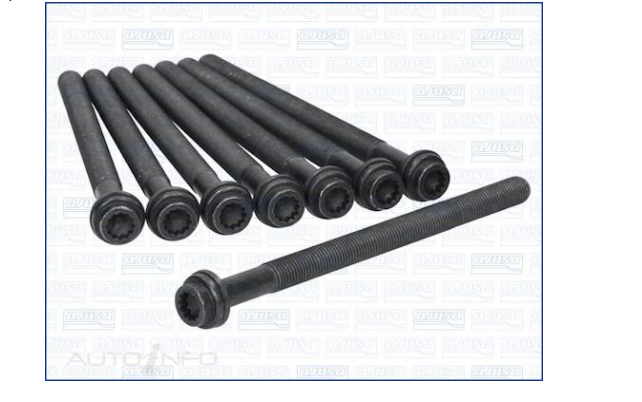 Cylinder Head Bolt Set for Volkswagen Amarok 2H 3.0L DDXC 16-22 Diesel