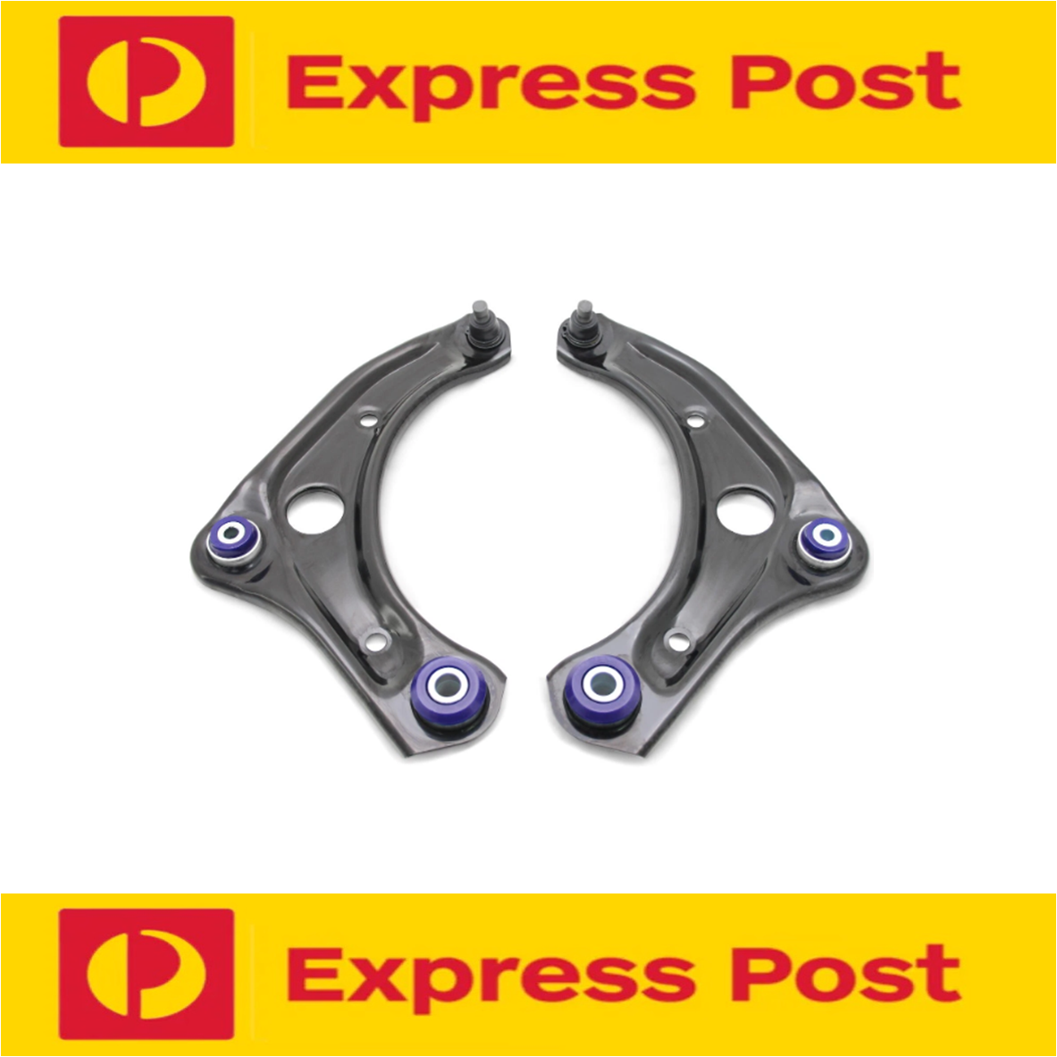 SUPERPRO FRONT CONTROL ARM LOWER ASSEMBLY KIT FOR NISSAN MICRA K13 2010-2016