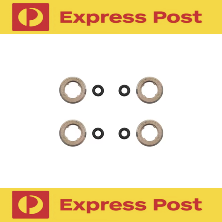 4x Diesel Injector Washer Seal Kit for 33800-27800 0445110253 IVECO