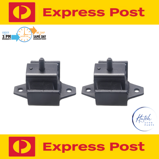 LH & RH PAIR Gearbox Transmission Mount for Patrol GQ Y60 GU Y61 All Engines