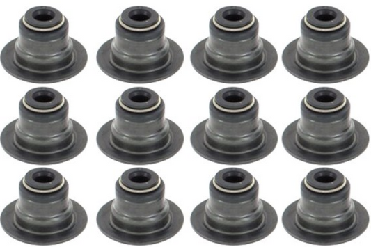 VALVE STEM SEAL x12 for CUMMINS ISL QSL 3943888 3948578 3991267 5253590