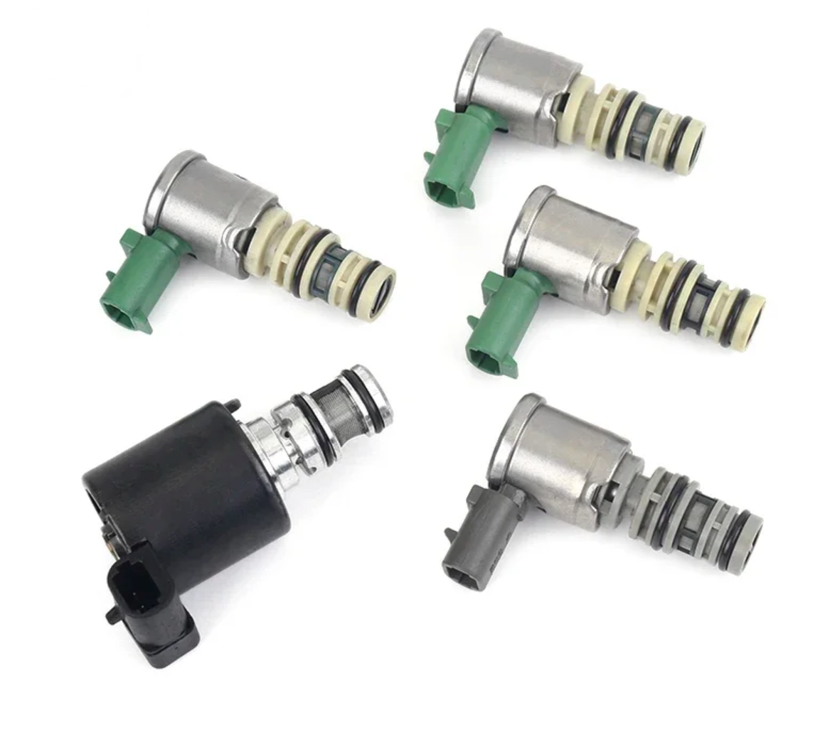 NEW 5L40E Automatic Transmission Shift Solenoid Set Green For Commodore VZ VE 5X