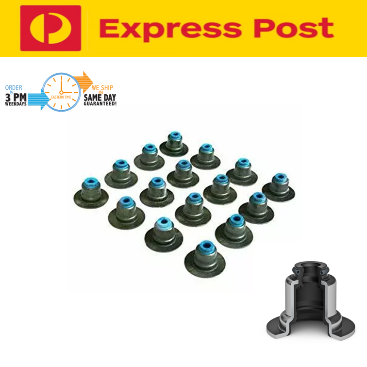 Valve Stem Seal X16 For Jeep 4.7L Commander WG WH WJ Grand Cherokee EVA EVC EVE