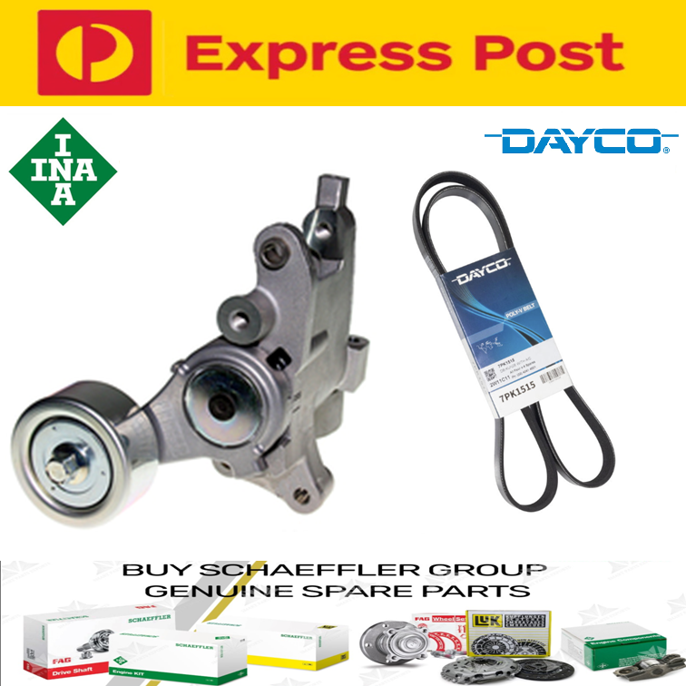 DAYCO Drive Belt & SCHAEFFLER Tensioner Kit For Toyota Hilux KUN16 KUN26 1KD-FTV