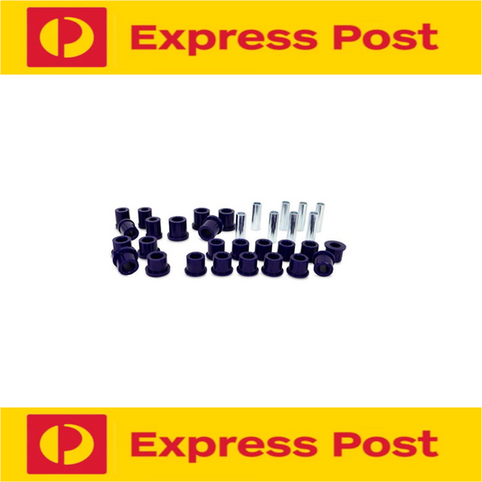SUPERPRO FRONT AND REAR LEAF SPRING BUSH KIT FOR DAIHATSU ROCKY F77 F87 84-1993
