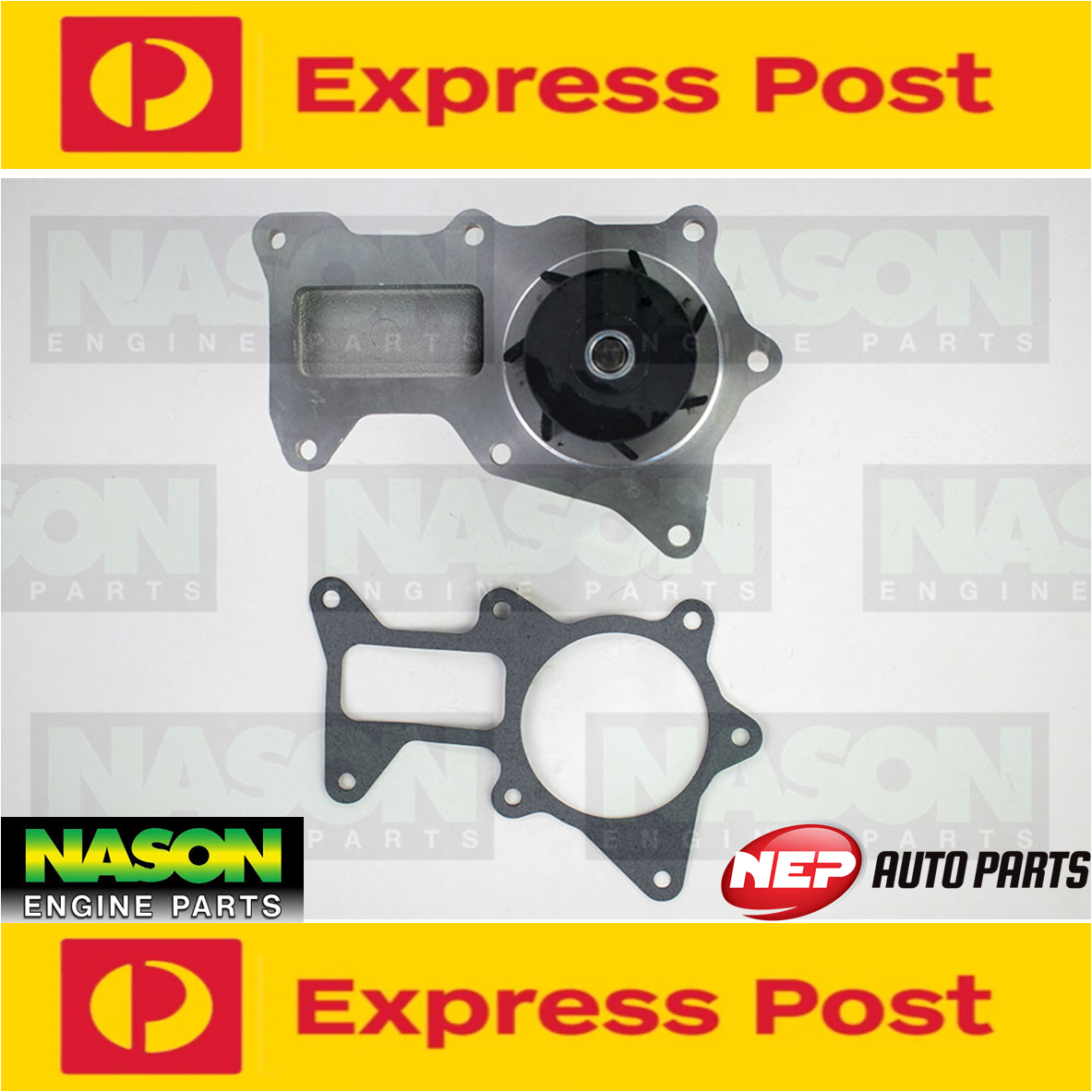 WATER PUMP & GASKET FOR CHRYSLER JEEP WRANGLER 3.8L EGT Wrangler JK