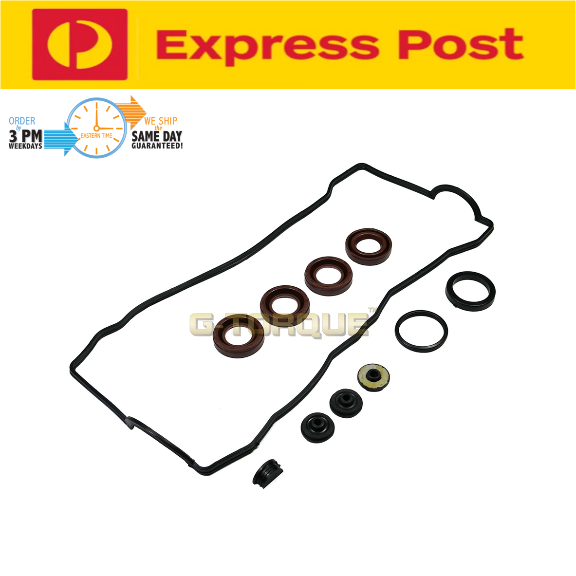 VALVE TAPPET ROCKER COVER GASKET KIT FOR TOYOTA COROLLA AE92 AE94 AE95 1.6L 4AFC