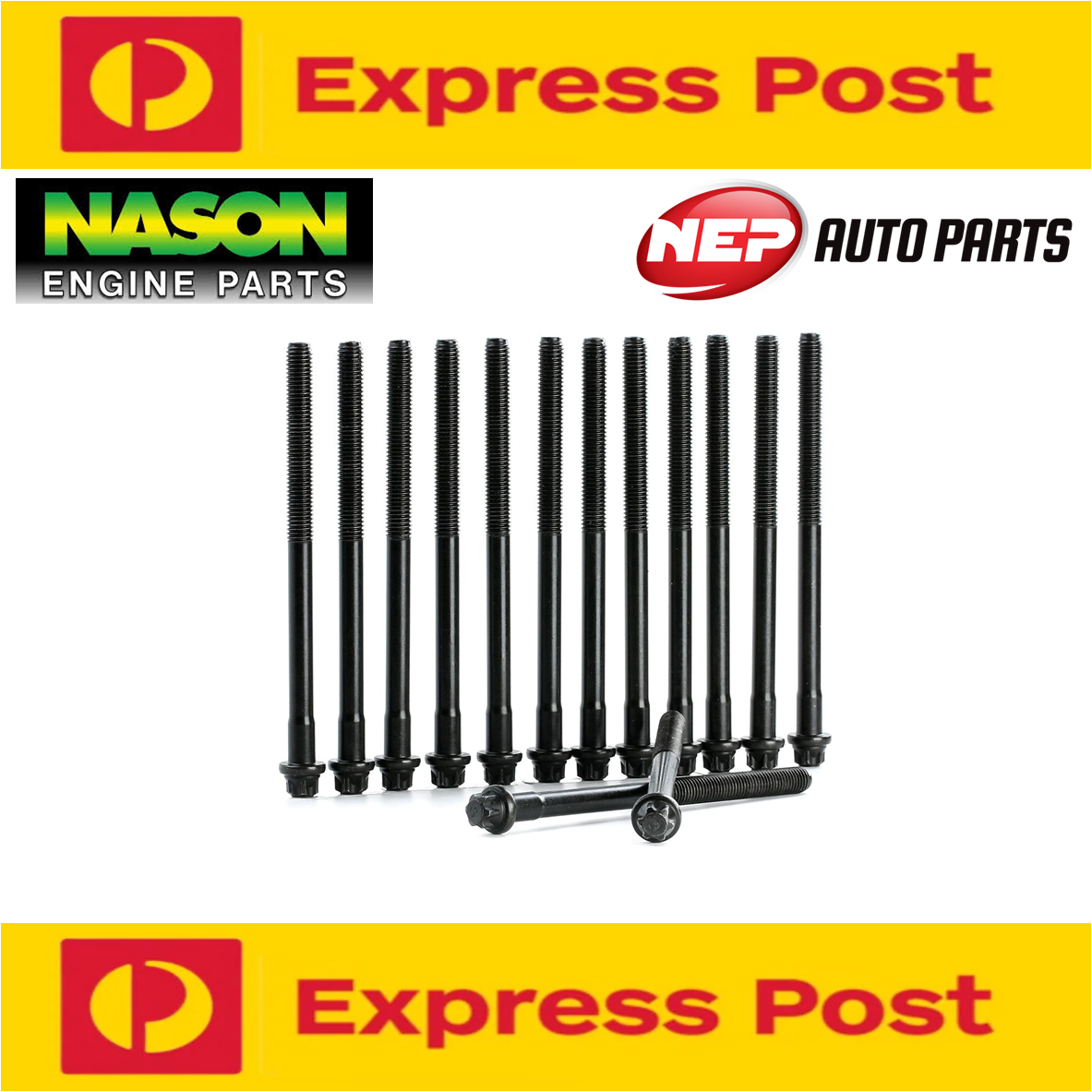 Engine Cylinder Head Bolt Set for Ford Falcon EA EB EF EL AU XG XH 3.9L 4.0L