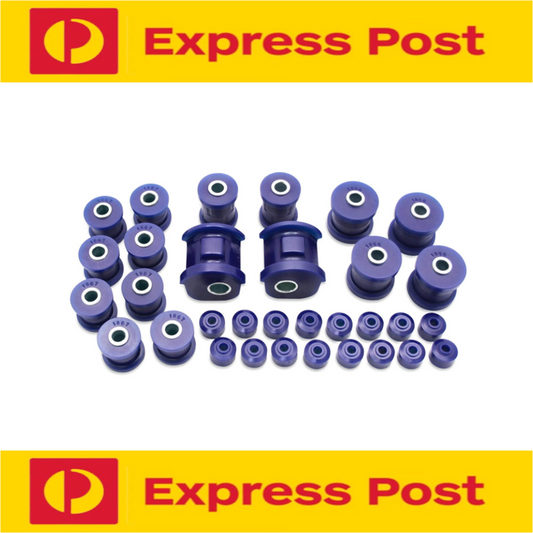 SUPERPRO FRONT AND REAR SUSPENSION BUSH KIT FOR HYUNDAI EXCEL X3 1994-2000