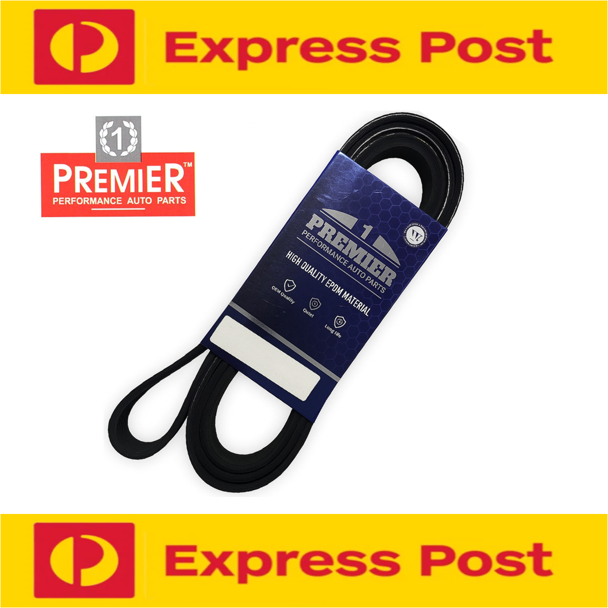 PREMIER Alternator Micro-V Drive Belt for Holden Colorado RC Rodeo RA 3.0L