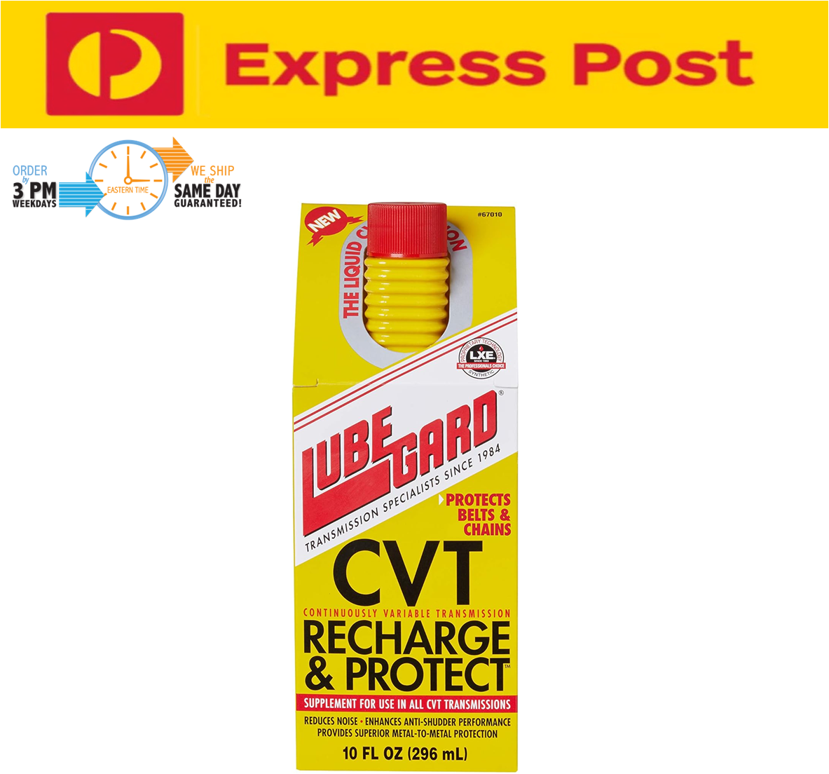 Lubegard CVT Automatic Transmission Recharge & Protect Supplement with LXE