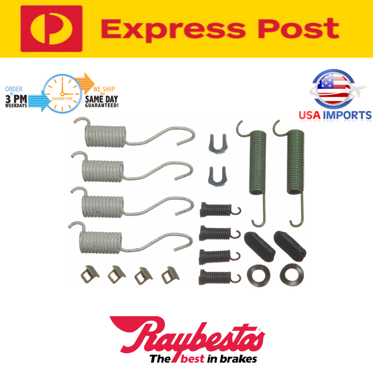 9" Drum Brake Brake Spring & Clip Hardware Kit for Chrysler Valiant SV1 To VK