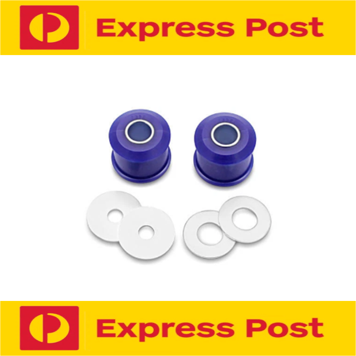 SUPERPRO REAR LOWER SHOCK BUSH KIT FOR TOYOTA LANDCRUISER HDJ100 UZJ100 98-07