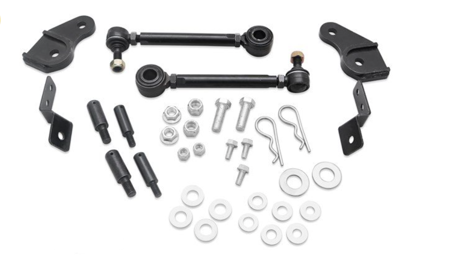 SUPERPRO Front Sway Bar Link Kit for Jeep Wrangler JK 2.8L ENS Diesel CRD