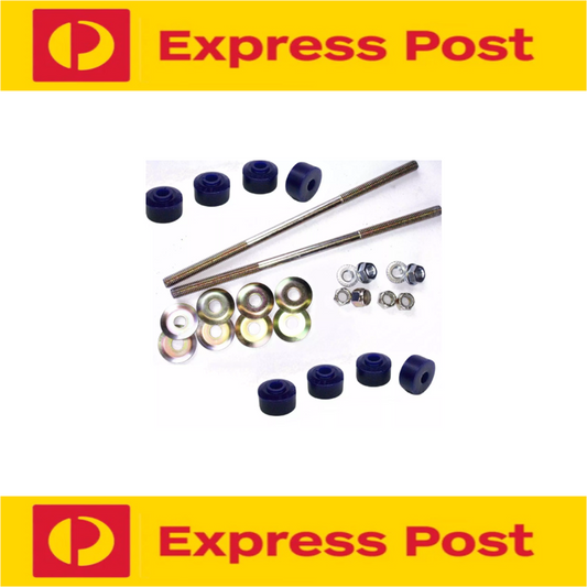 SuperPro Sway Bar Link Rod Bush Kit SPF2968BK 240mm total Length
