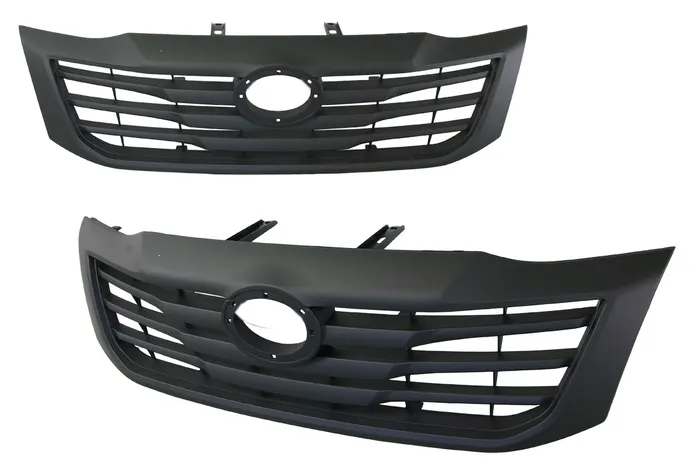 Front Grille In Grey Black For Toyota Hilux TGN/KUN/GGN (2011-2015)