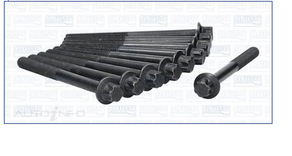 Cylinder Head Bolt Set for Nissan Dualis J10 MR20DE 2.0L 07-16