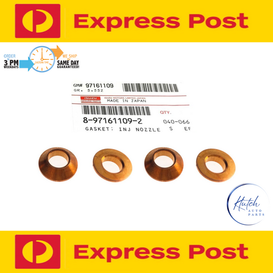 Genuine Holden Jackaroo Monterey 4JX1 3.0L Turbo Diesel Injector Copper Washer