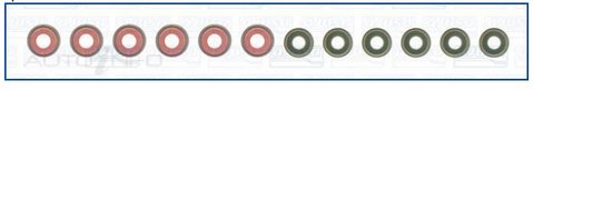 AJUSA Valve Stem Oil Seal Set for Volkswagen Amarok 2H 3.0L DDXC 16-22 Diesel