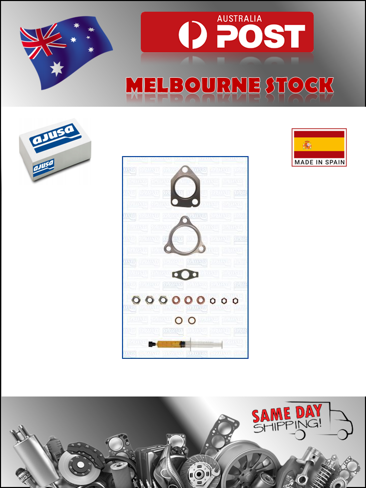 Turbo Stud & Gasket Fitting Kit Hyundai iLoad iMax TQ Kia Sorento BL D4CB 2.5D