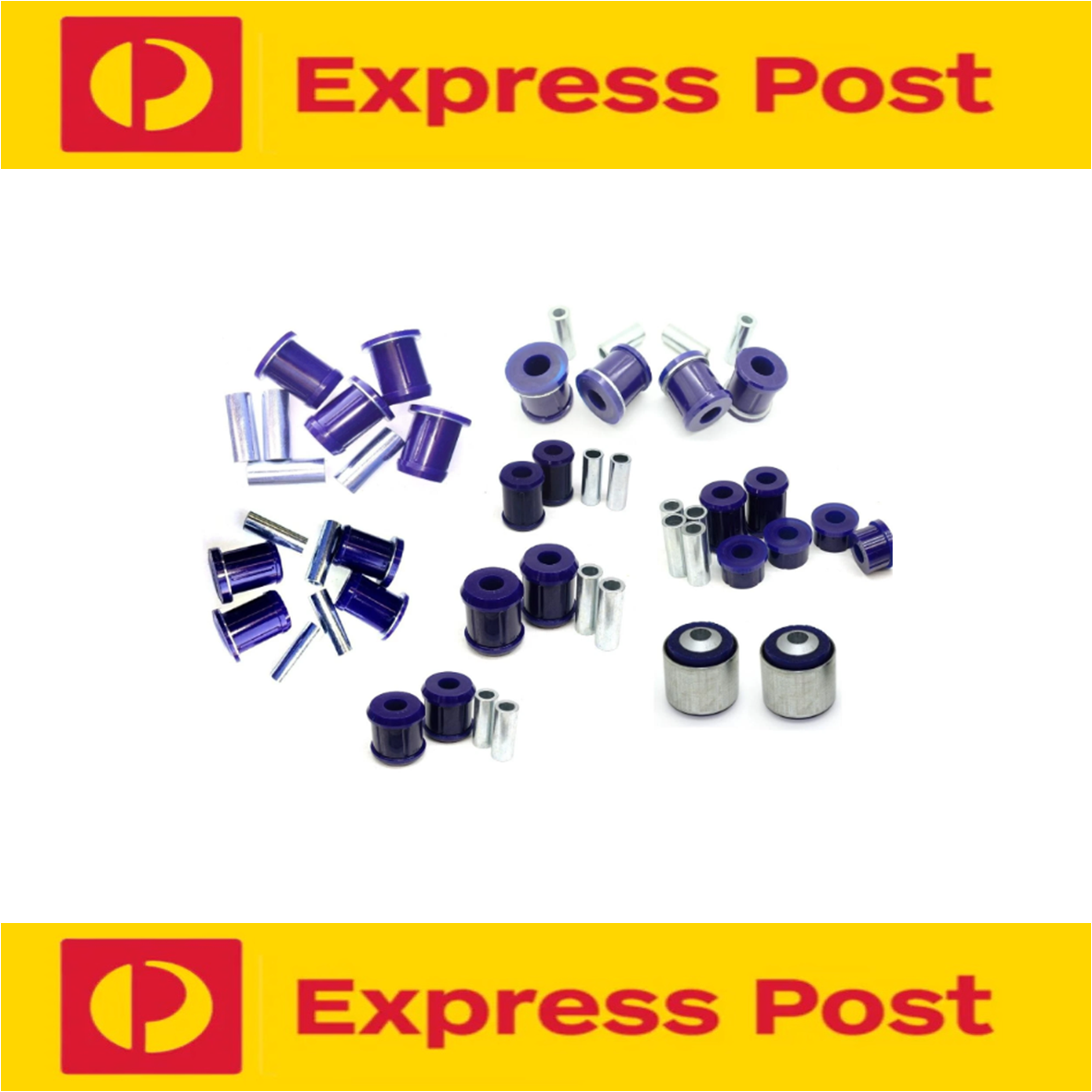 FRONT AND REAR SUSPENSION BUSH KIT FOR MITSUBISHI PAJERO NS NT NW NX 06-21