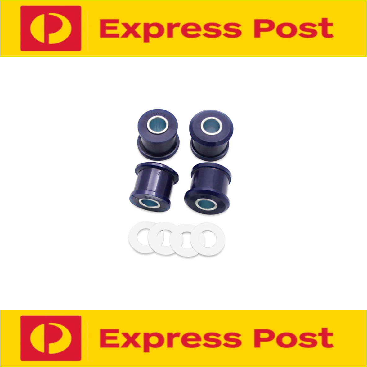 SUPERPRO REAR CONTROL ARM INNER FRONT & REAR BUSH KIT FOR MAZDA MX-6 GD 87-91