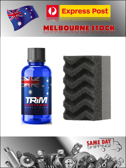 Trim Restorer HEAVY DUTY for Faded Car Automotive Plastic Rubber Bumper Vinyl