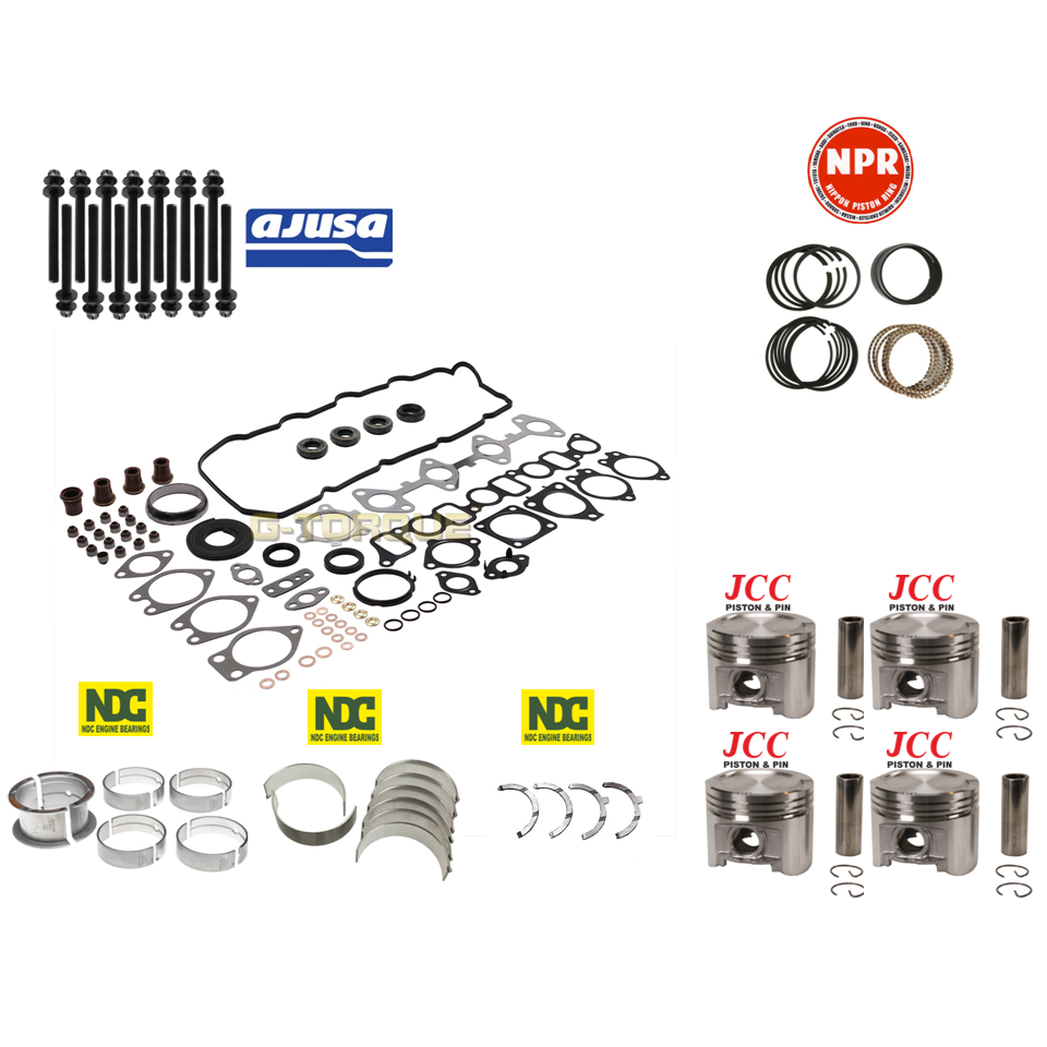 FULL Engine Rebuild Kit for Toyota 1KZTE Hilux Hiace 3.0L inc. Piston & Rings