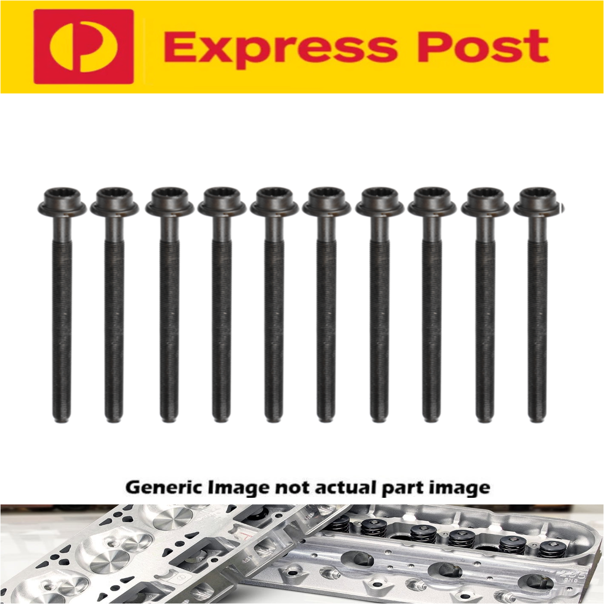Head Bolt Set FOR Ford Falcon EA EB ED EF EL AU XH Fairlane LTD 3.2 3.9 4.0 1988