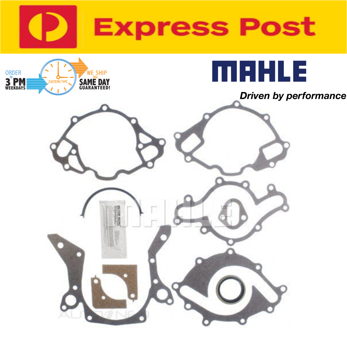 TIMING COVER GASKET SET for FORD FAIRLANE AU1 AU2 AU3 GHIA NC NF 4.9L 5.0 V8 OHV