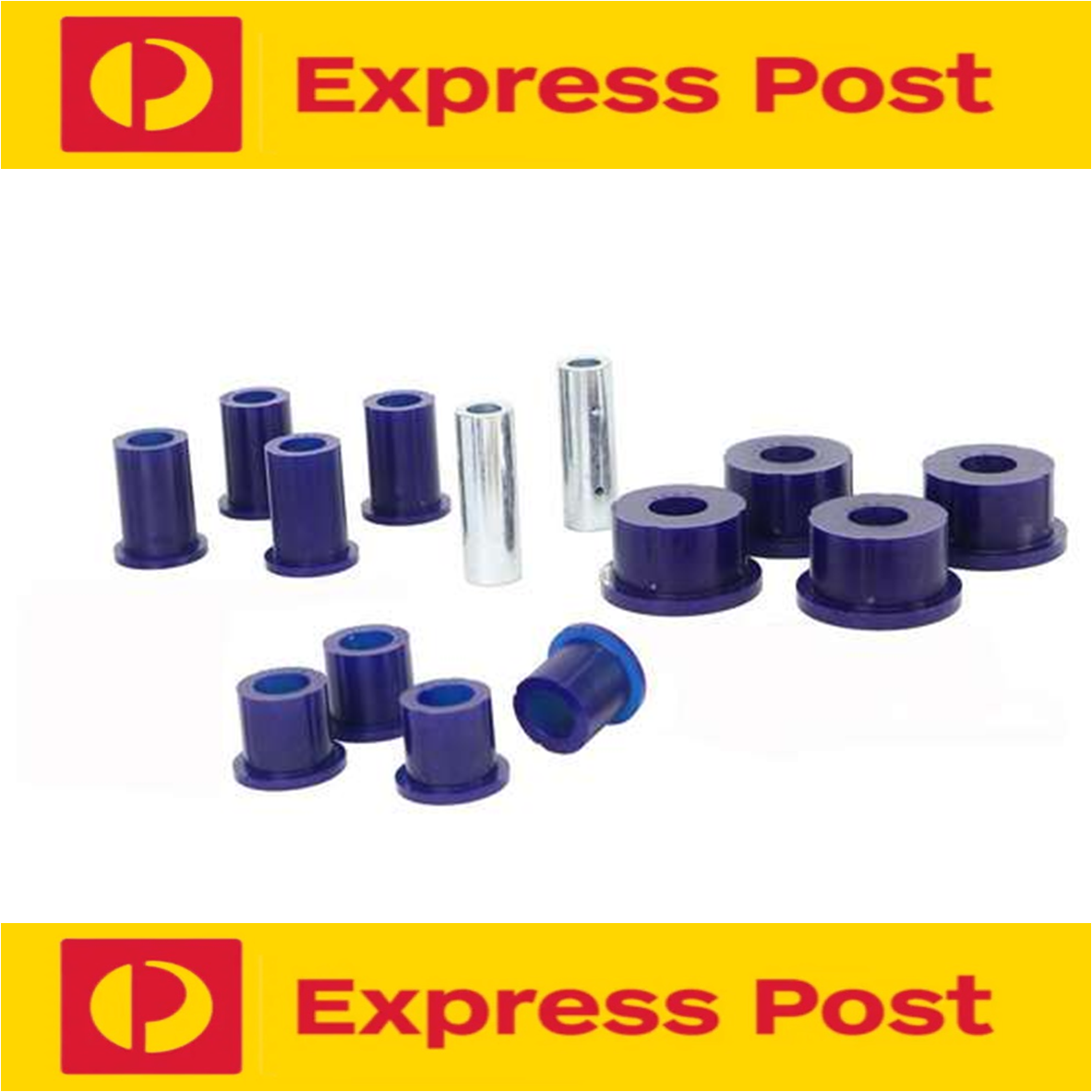 SUPERPRO SPRING SHACKLE BUSH KIT REAR for MAZDA BT50 BT-50 UR UP 2011-Onwards