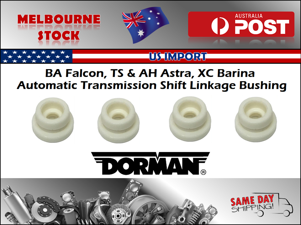 4 x BA Falcon TS AH Astra XC Barina Transmission Shift Link Linkage Bush Bushing