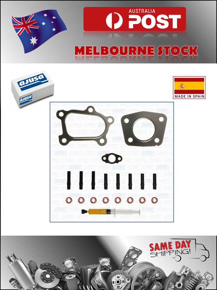 Turbo Stud & Gasket Fitting Kit For Mazda 3 BK BL Mazda 6 GG CX-7 ER L3VDT 2.3L