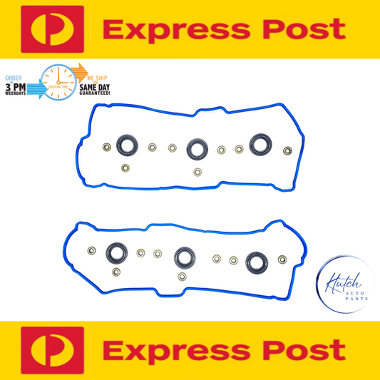 2 X VALVE TAPPET ROCKER COVER GASKET FOR TOYOTA HILUX VZN167 VZN172 3.4L 5VZFE