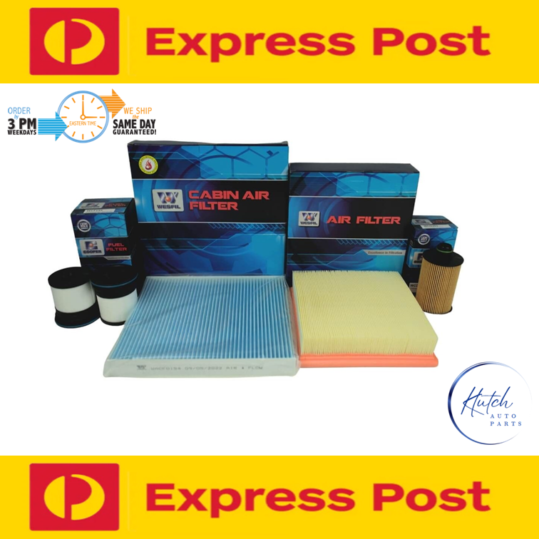 WESFIL Full Filter Service Kit For Jeep Grand Cherokee WK 3.0L CRD T/Diesel TD