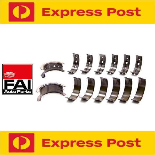 FAI Main Bearing Set STD FOR FORD DIESEL P4AT 2.2L RANGER 2.4L TRANSIT LANDROVER