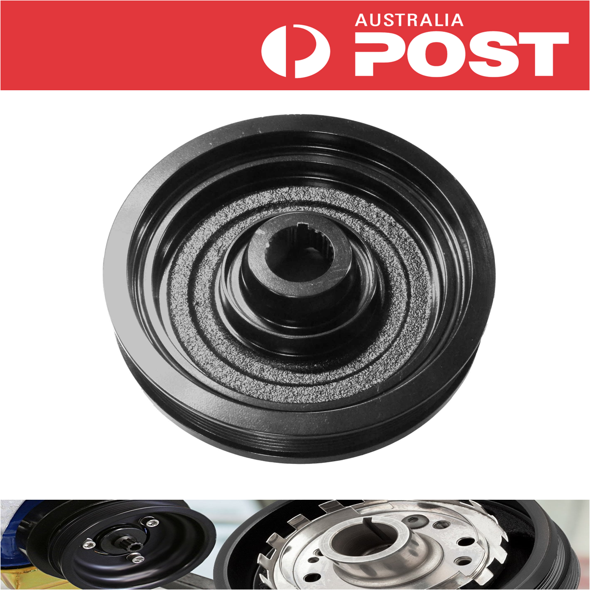 Harmonic Balancer for Honda Civic 1.7L ES ET 02/01-09/05 D17A Engine