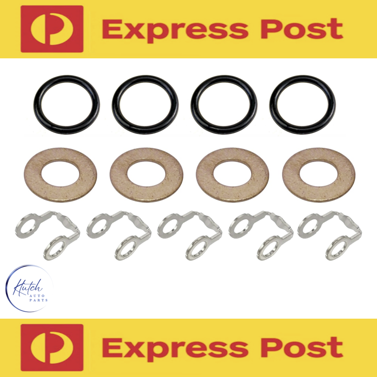 INJECTOR WASHER KIT 4 X WASHERS 4 X O'RING 5 X SPILL WASHERS FOR ZD30 DI PATROL