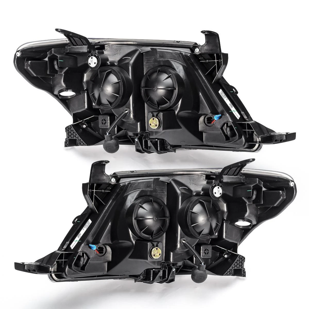 Performance Headlight Set In Black For Toyota Hilux TGN/KUN/GGN (2005-2011)