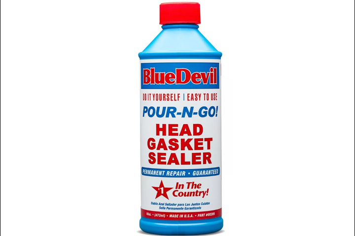 Blue Devil Pour N Go Head Gasket Sealer 16Oz Seal Heater Cores Freeze Plugs 0.5L