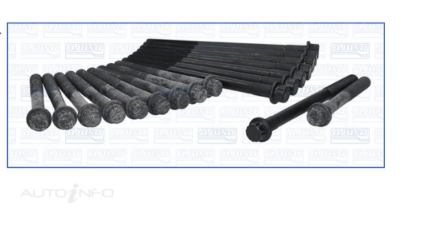 Cylinder Head Bolt Set for Toyota Hiace 3.0L Diesel 1KDFTV KDH201 07-18