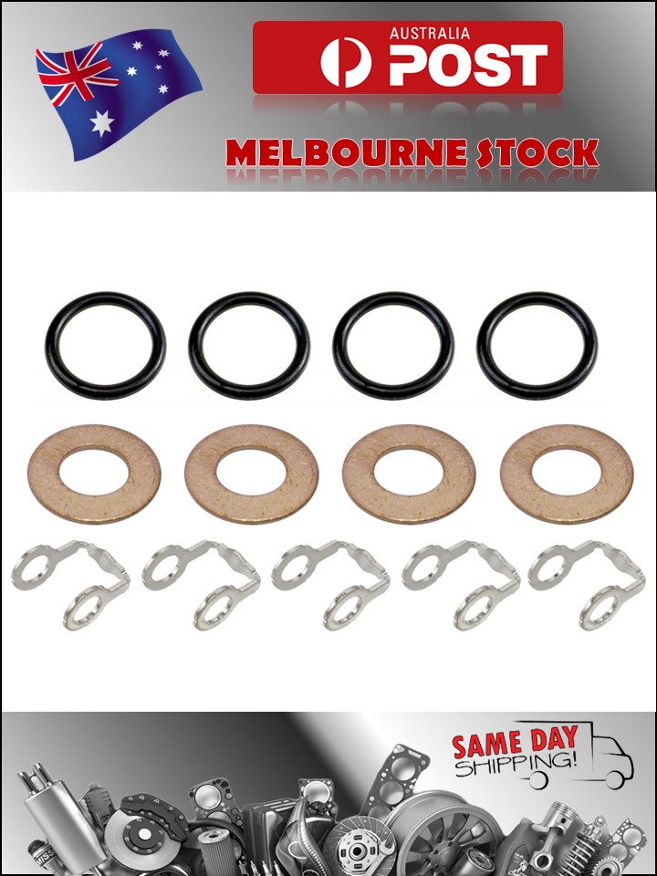 INJECTOR WASHER KIT 4 X WASHERS 4 X O'RING 5 X SPILL WASHERS FOR ZD30 DI PATROL