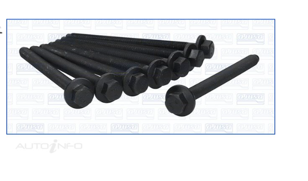 Cylinder Head Bolt Set for Ford Territory SZ 2.7L Diesel 276DT 11-16 (1/2Engine)