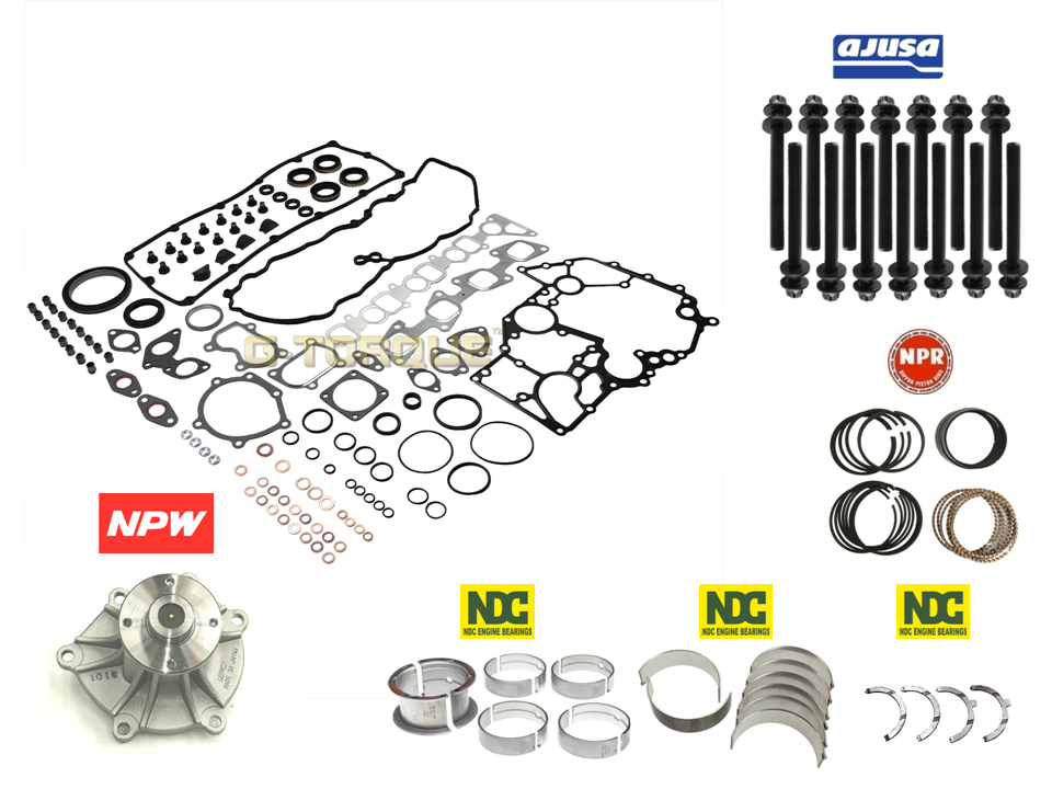 Minor Engine Rebuild Kit for ISUZU DMAX D-MAX TF 3.0L 4JJ1 4JJ1TC 2014-ON Diesel