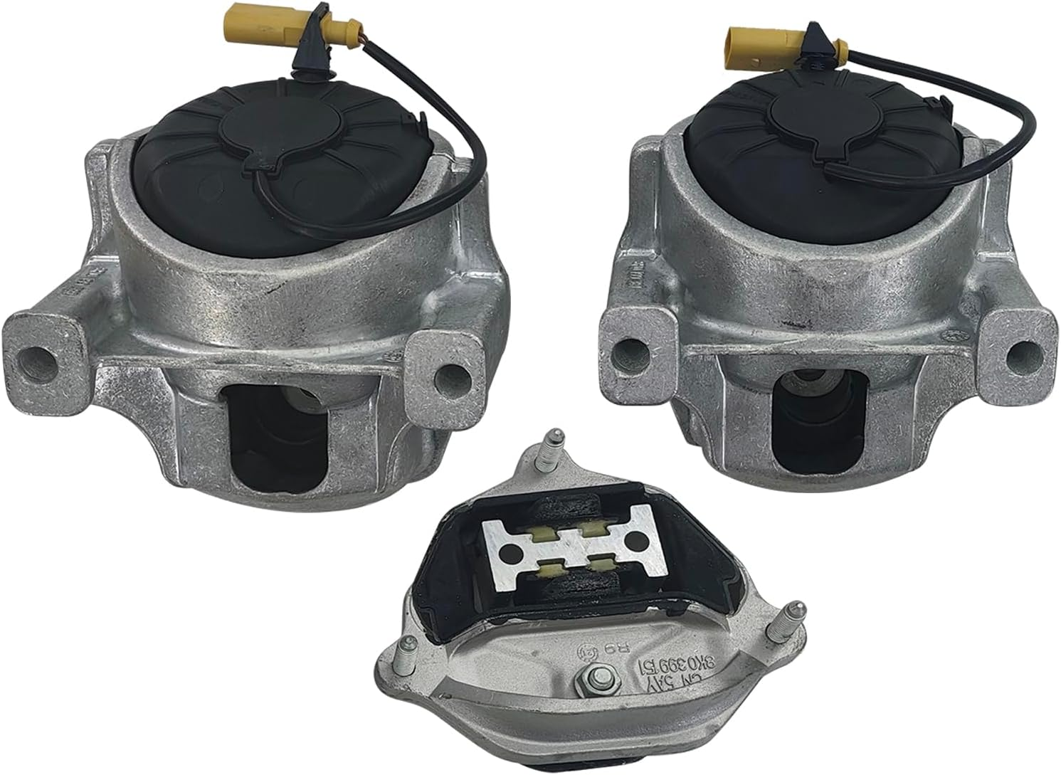 2 x  Engine mount LEFT +RIGHT & 1  x  Transmission mount Kit for Audi A4 B8