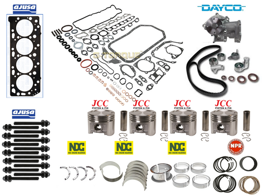 Full Engine Rebuild Kit for Mitsubishi Triton ML MN 2.5L 4D56DIT 100KW TURBO